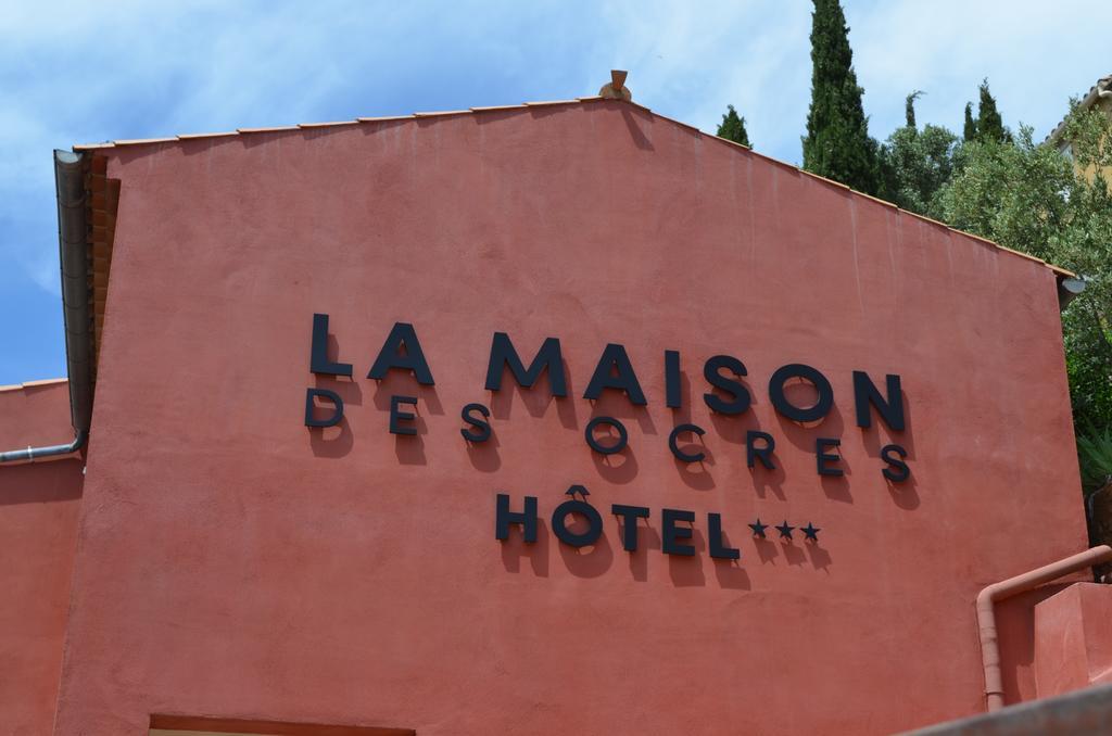 Roussillon en Isere La Maison Des Ocres - Provence מראה חיצוני תמונה